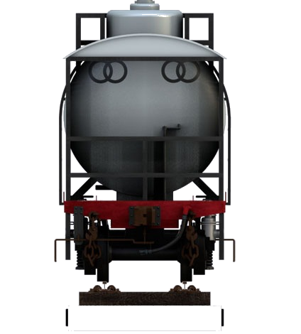 Model 3D Gerbong Barang