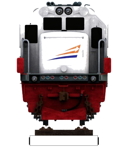 Model 3D Lokomotif